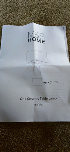 Home orla ceramic table - orla,