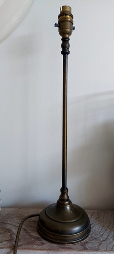 Vintage antique brass column - antique,