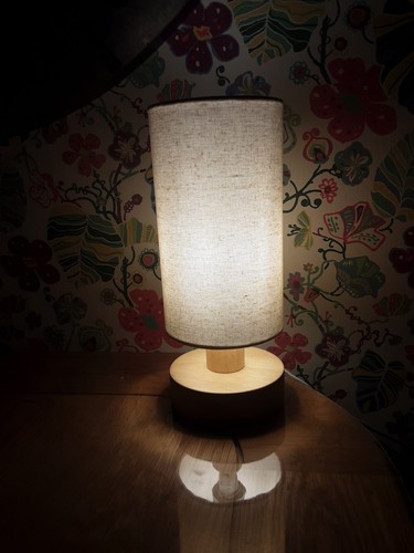 Wooden table lamp s - table,