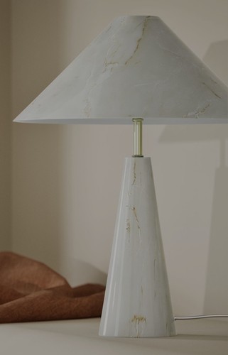 Marnie table lamp brown - m&s,