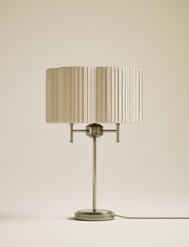 Scallop pleated shade - scallop,