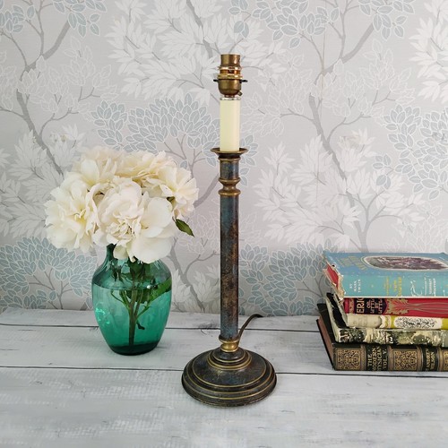 Vtg verdigris column - verdigris,