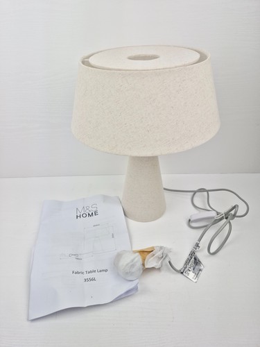 Fabric table lamp - m&s,