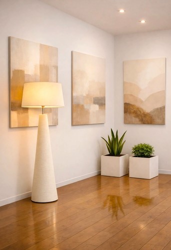 Diffused fabric shade - m&s,